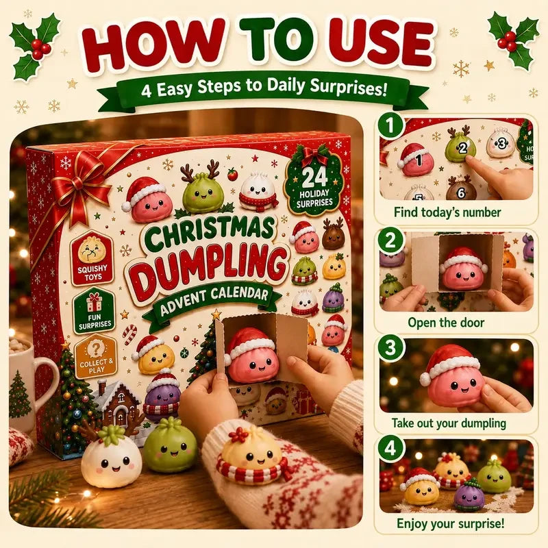 Christmas Squishies Advent Calendar