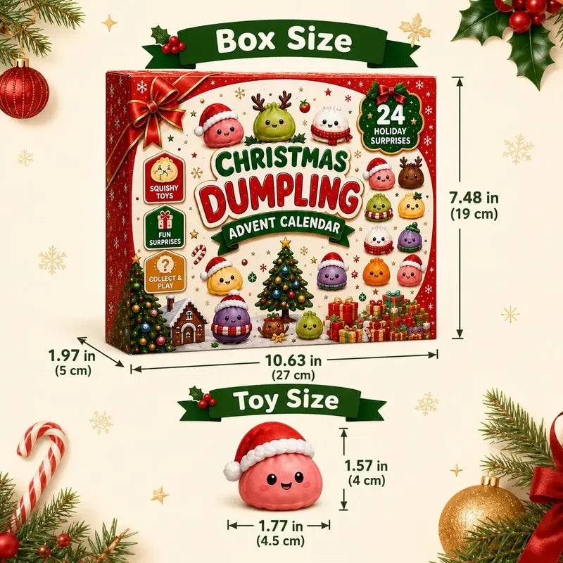 Christmas Squishies Advent Calendar