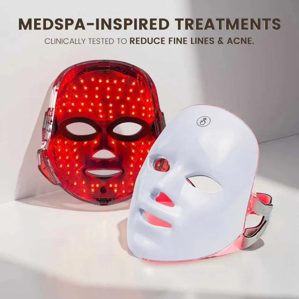 7 Color LED Face Mask