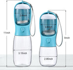 Portable Dog Water Bottle and Food Container