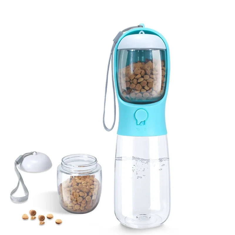 Portable Dog Water Bottle and Food Container